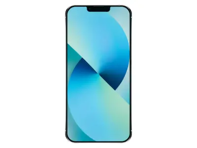 Apple iPhone 13 Starlight Low-poly 3D model