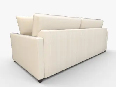 Gather Deep Apartment Sofa 3D model