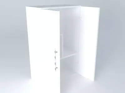 Cabinet open Free 3D model