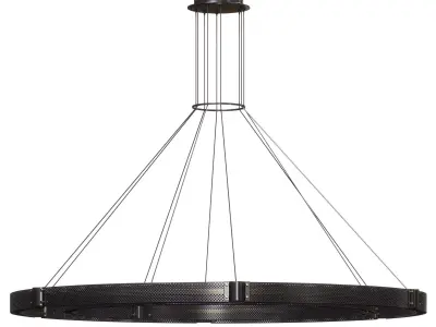 Admiral Round Chandelier by lightology 3D model