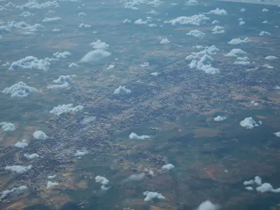 Faridabad India City Landscape 3D Model 3D model