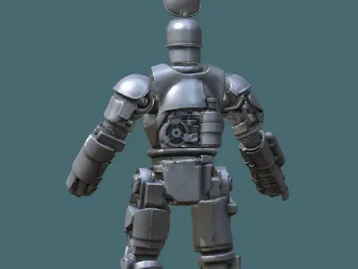 IRONMAN MARK 1 INSPIRITED ARTICULATED ACTION FIGURE 3D model