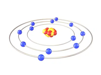 Magnesium Chemical Element v1 001 Low-poly 3D model