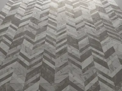 Marble floor 3D model