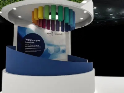 Exhibition Stand 20mtr  x 9mtr 3D model