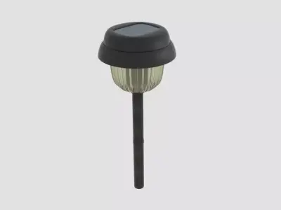 Solar Garden Light 3D model purchase