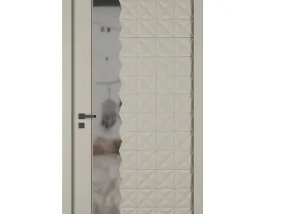 Entrance door set216 3D model