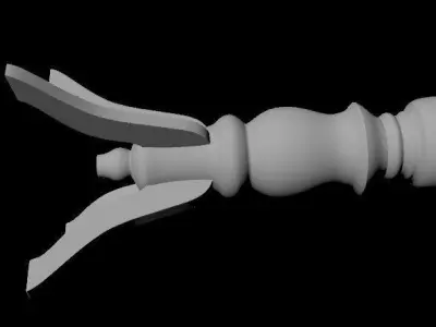 leg High quality 3d models for processing on a cnc machine Free 3D model purchase