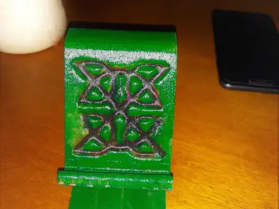 Celtic knot Phone stand  3D print model
