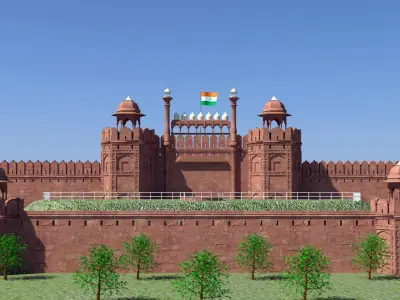 Redfort 3D model