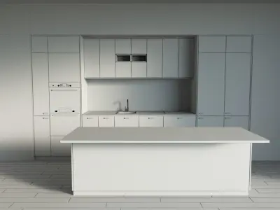 92-Kitchen8 texture 8 3D model
