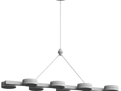  Ashor LED Linear Suspension 3D model
