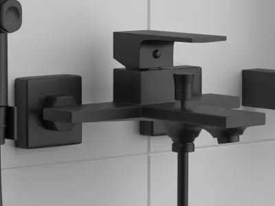 Volle De La Noche faucet set 3D model