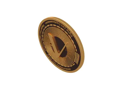 VeChain Coin V2 001 3D model