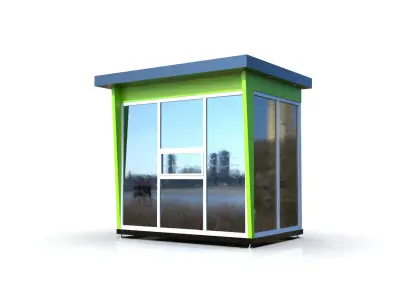 Mini-Mart Shopping pavilion 3D model
