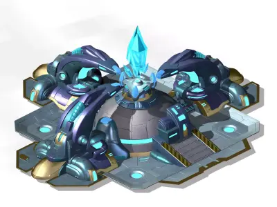 Crystal - Energy 02 3D model