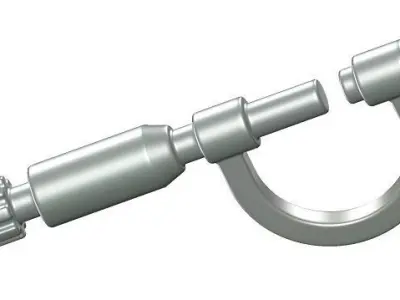 Micrometer Screw Gauge 3D model