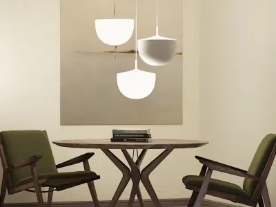 Fontana Arte Cheshire Suspension Lamp by Gam Fratesi 3D model