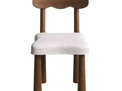 Madeleine dining chair 3D model