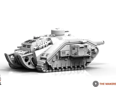 Universal Guard - Tank Destroyer 3D print model