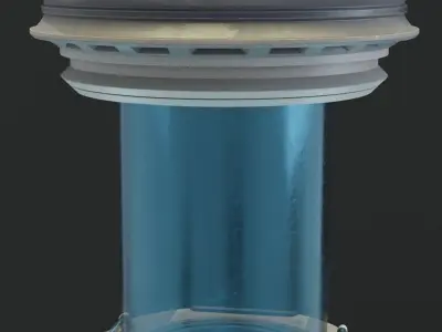 Scifi Container unit 3D model