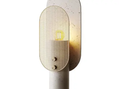 Travertino Nostalgia Table Lamp by Saccal Design House 3D model
