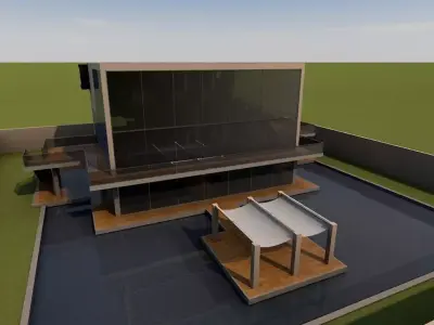 Concept House 3D model