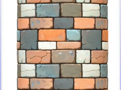 Stylized Wall Seamless Texture Texture 40