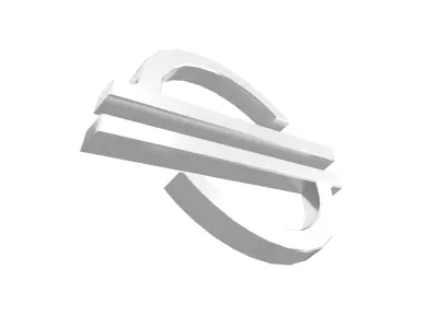 Stellar Coin v1 008 Low-poly 3D model