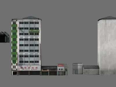 Shengli Garden Restaurant 3D model