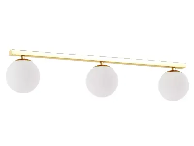 Ceiling lamp Fatis opal glass 3D model