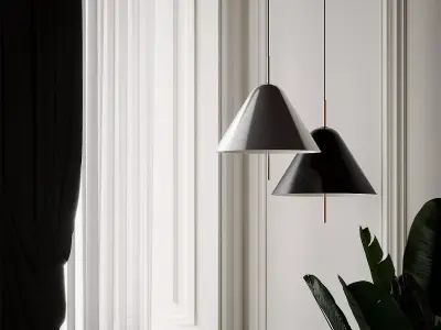 SPIN MONOPOINT PENDANT By Stone Lighting 3D model