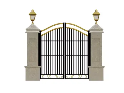 Gate Architectural 3D model