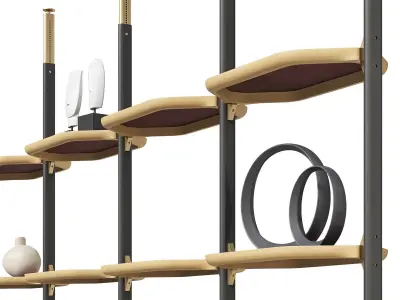 Baxter Libelle bookcase 3D model