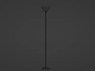 Metal Floor Lamp 3D model