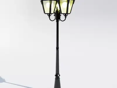 Lamp pole 3D model