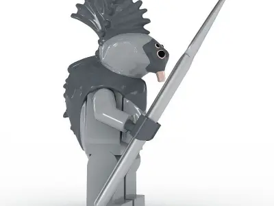 LEGO Minfigure Thi Sen 3D model