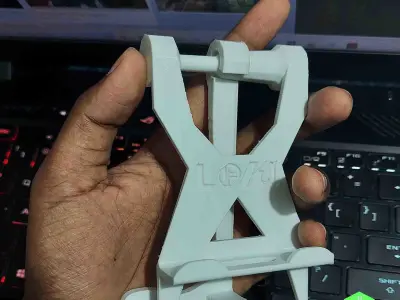 Loki Portable Foldable Flexible Mobile Holder 3D print model