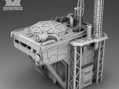 Martian Production workshop 3D print model