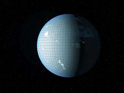 Earth 3d max corona rander 3D model