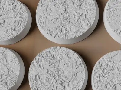 HD Base Set 18 - Leafy Forest Floor 3D print model