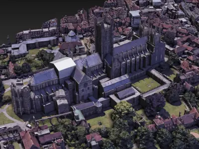 Canterbury Cathedral 3D Scan 3D model