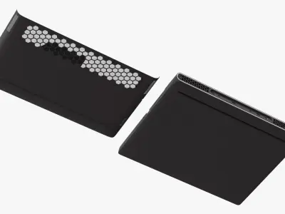  Disassembled High-Performance Laptop with Cooling Fans 