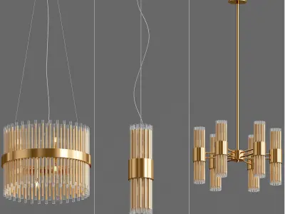 DESIGNER LAMP PLATTE 3D model