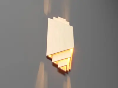 Joseph Dirand Phenix Light 3D model