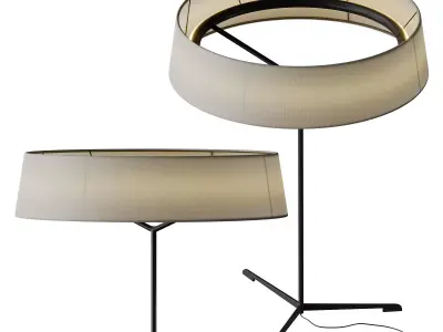 Dama Floor Lamps 3D model