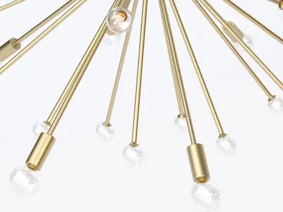 Imogene Large Chandelier by Arteriors 3D model