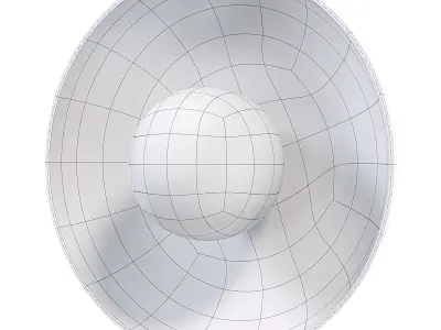 Robert  Gordon  Dish  Wall  Lamp 3D model