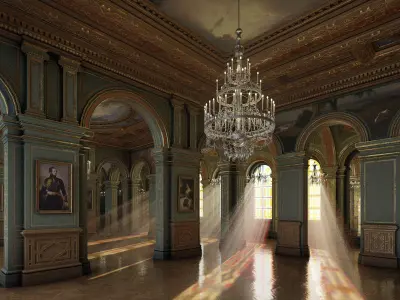 Grand Gallery 3D model