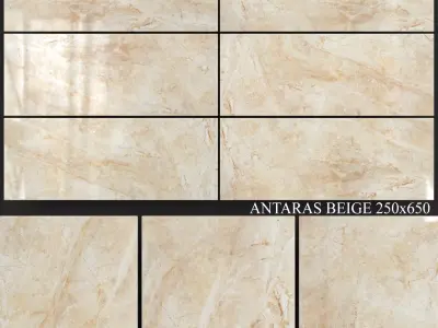 Yurtbay Seramik Antaras Beige 250x650 3D model